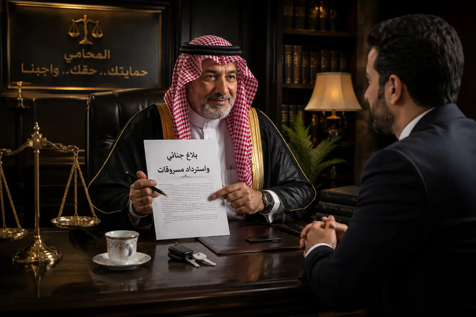 محامي قضايا سرقة الرياض مكتب المحامي صالح بالحارث