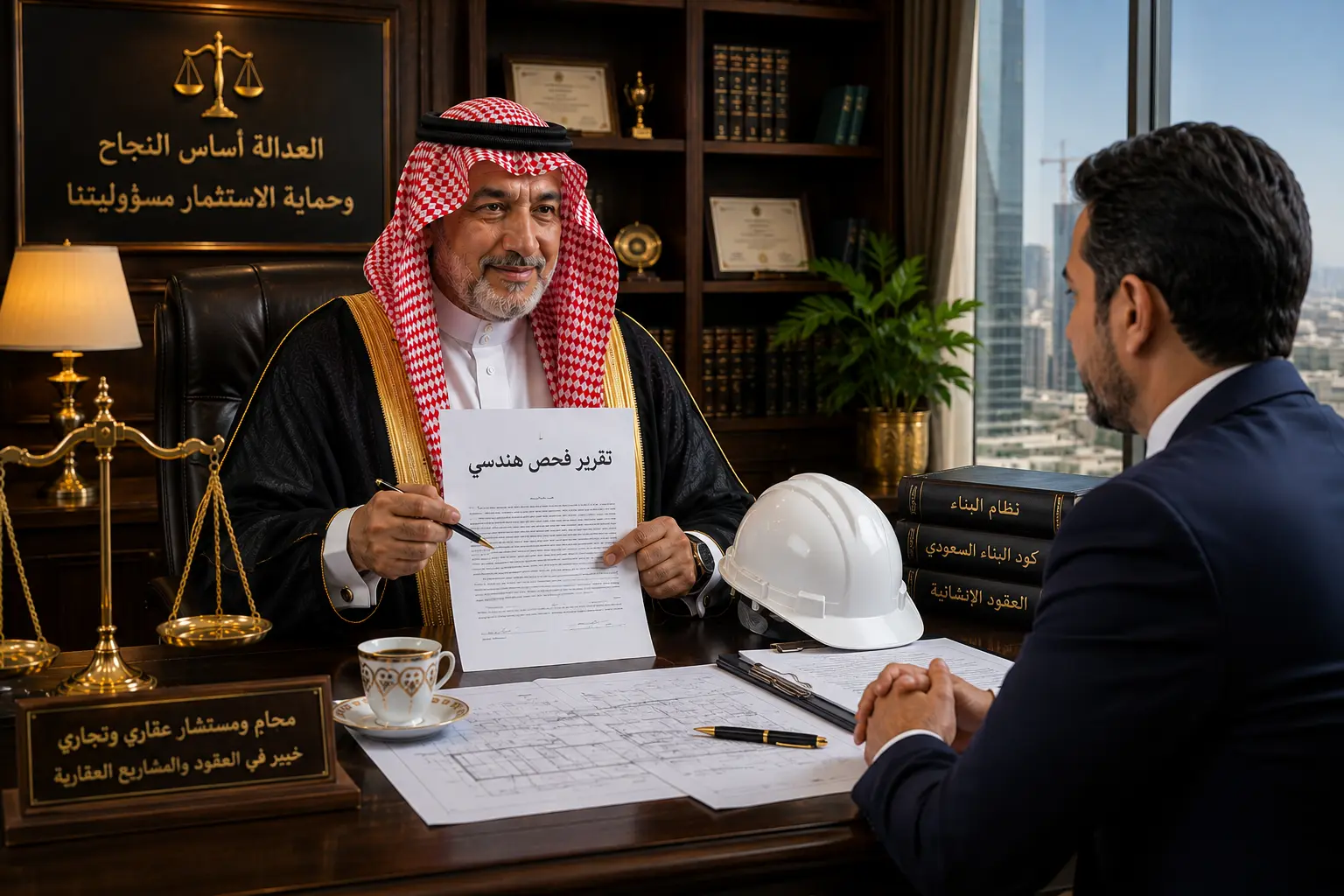 محامي أخطاء هندسية الرياض مكتب المحامي صالح بالحارث