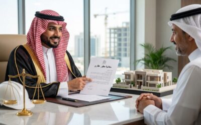 محامي مطور عقاري الرياض | حل منازعات العقارات والتعويض