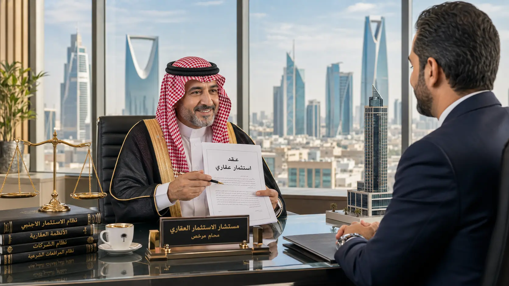 محامي استثمار عقاري الرياض مكتب المحامي صالح بالحارث