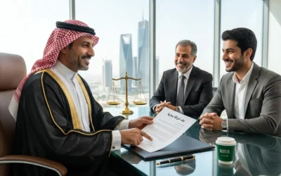 محامي عقود شراكات الرياض | صياغة وتوثيق التحالفات التجارية