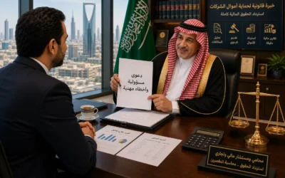 محامي أخطاء محاسبية الرياض | محاسبة المراجعين وطلب التعويض