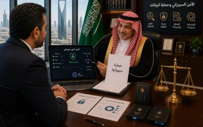 محامي أمن سيبراني الرياض | حماية الشركات من الاختراقات