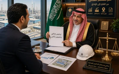 محامي تراخيص صناعية الرياض | تأسيس المصانع وحماية الاستثمار