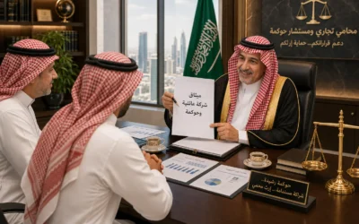 محامي شركات عائلية الرياض | حوكمة الكيانات وحماية الورثة