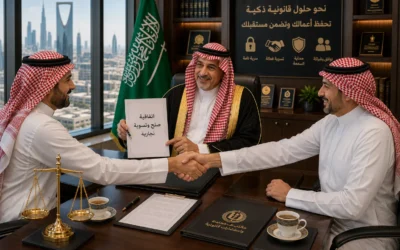 محامي صلح تجاري الرياض | تسوية المنازعات وحماية الشركات