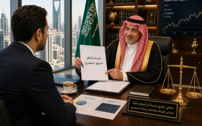 محامي صناديق استثمارية الرياض | تأسيس المحافظ وحماية الأموال