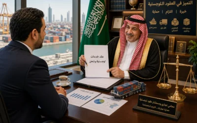 محامي عقود لوجستية الرياض | صياغة اتفاقيات الشحن والنقل