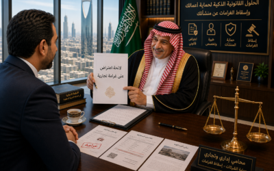 محامي غرامات تجارية الرياض | إسقاط المخالفات وحماية الشركات