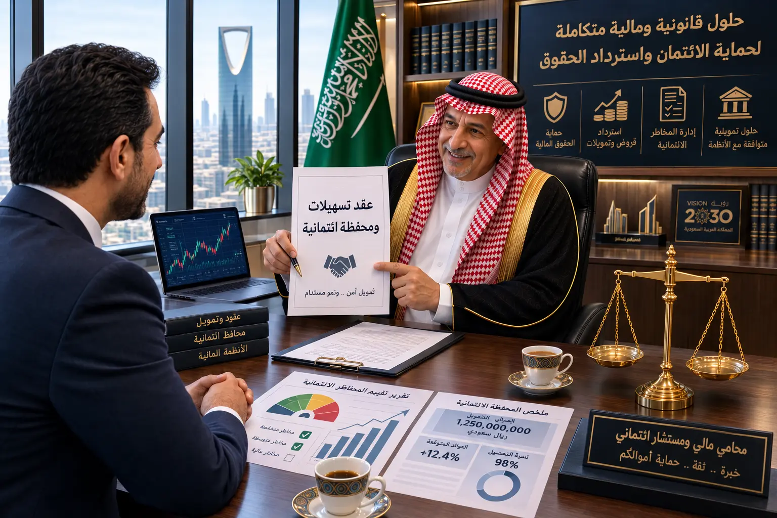 محامي محافظ ائتمانية الرياض مكتب المحامي صالح بالحارث
