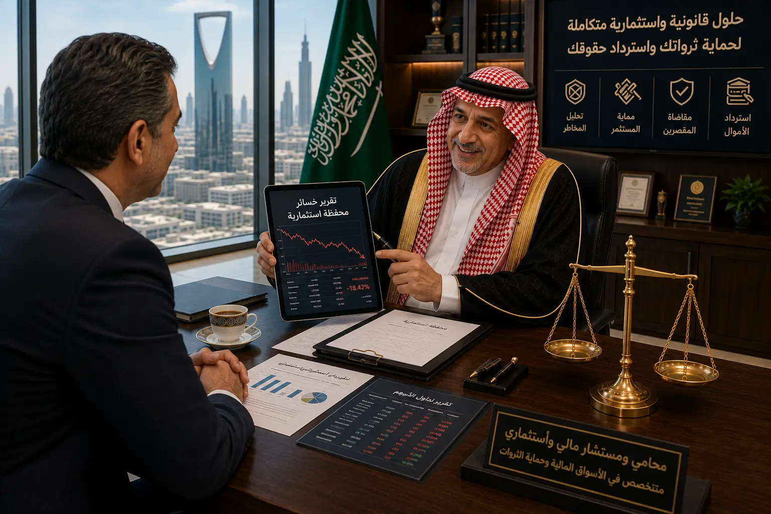 محامي محافظ استثمارية الرياض مكتب المحامي صالح بالحارث محامي محافظ استثمارية الرياض مكتب المحامي صالح بالحارث