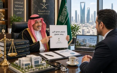 محامي استثمار طبي الرياض | تأسيس المستشفيات وحماية الكيانات الصحية
