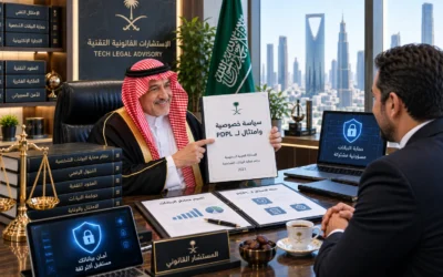 محامي بيانات شخصية الرياض | حماية الشركات والامتثال التقني