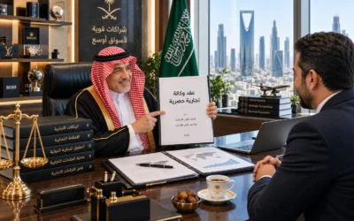 محامي منازعات وكالات الرياض | حماية الوكلاء والامتياز التجاري